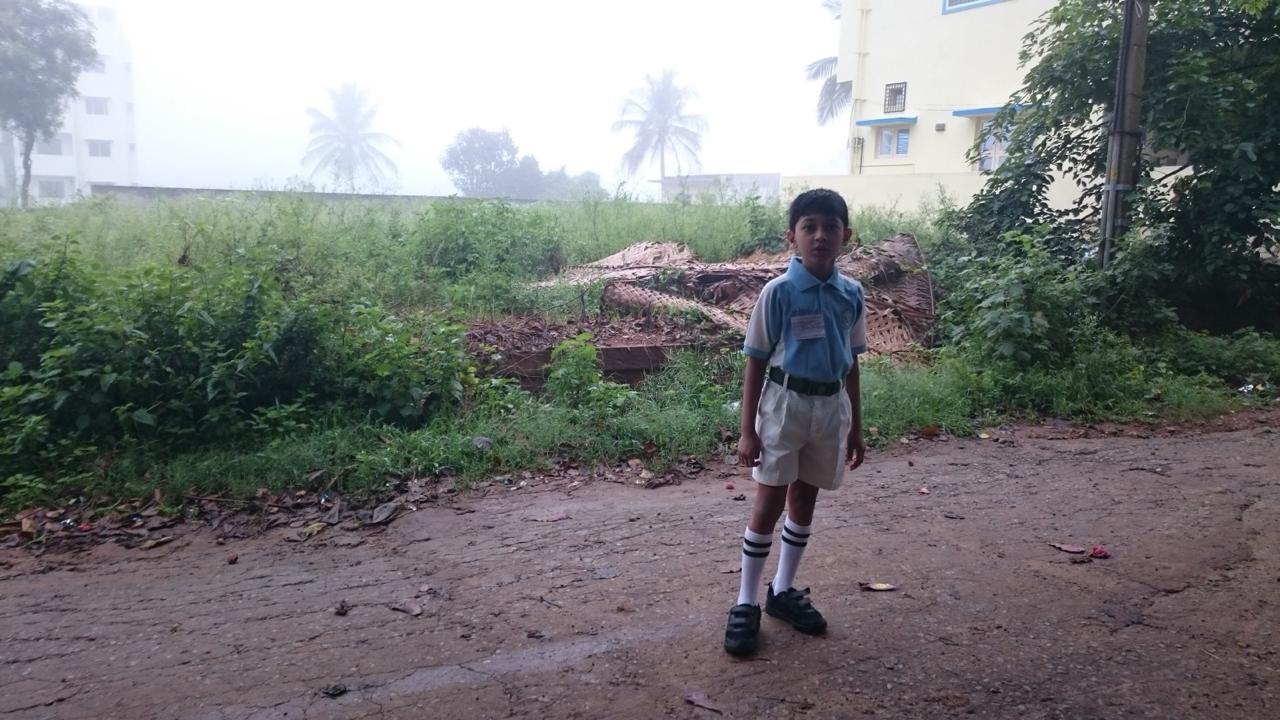 First Day at DPS Bangalore South (Grade 1)