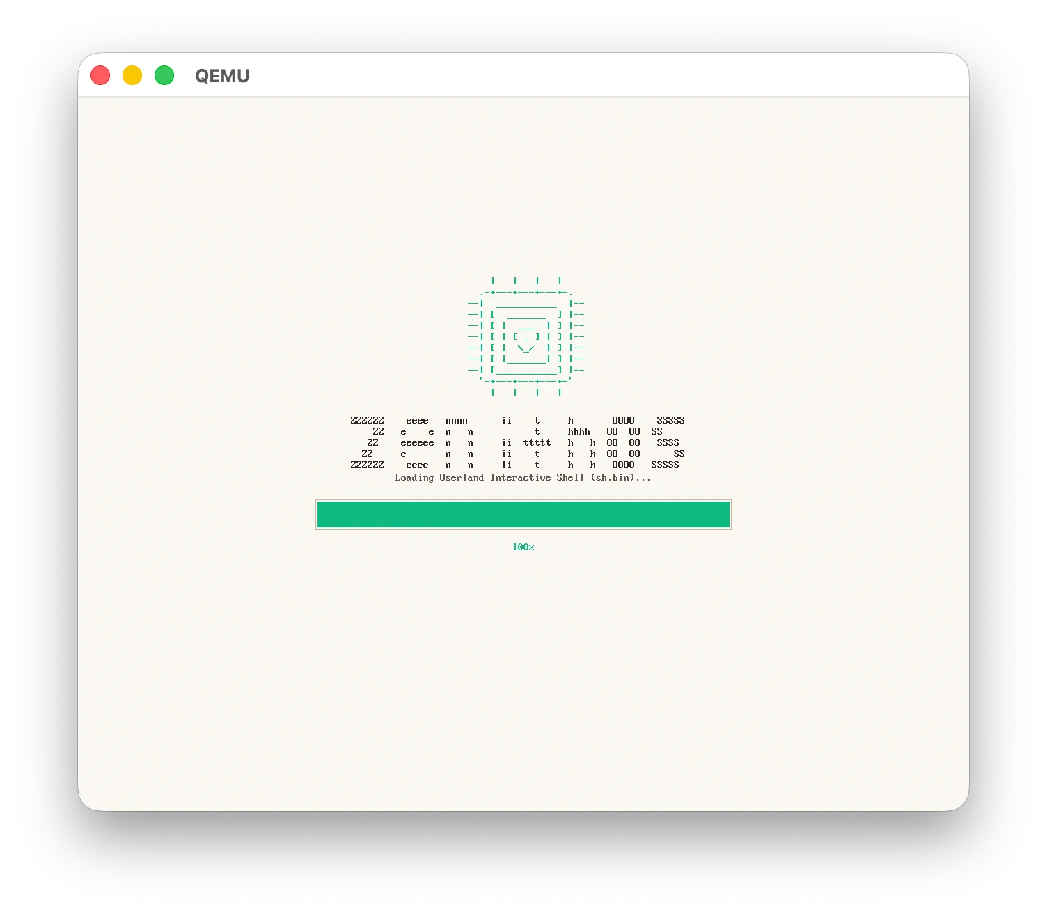 Zenith OS Splash Boot Screen