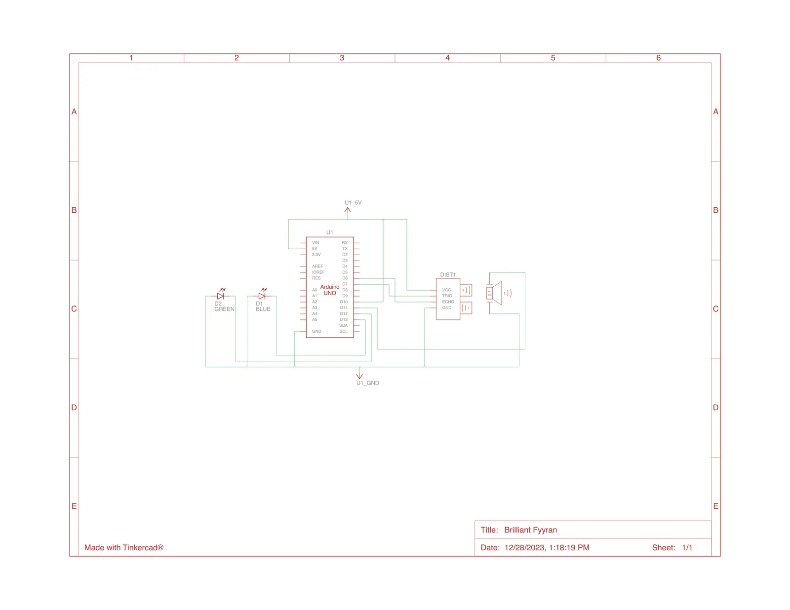 Door Detection Schematic