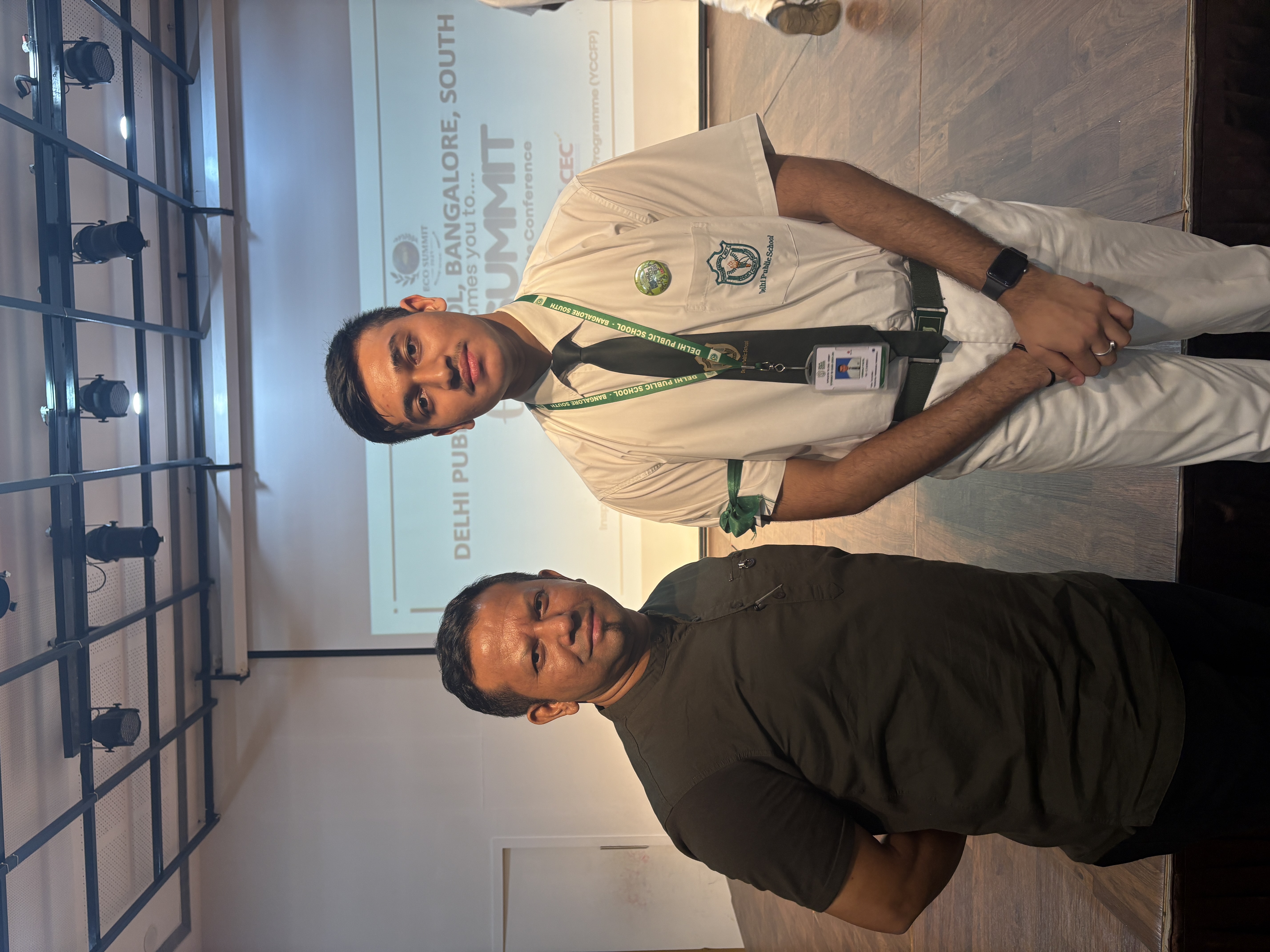 With Dr. Biswajit De
