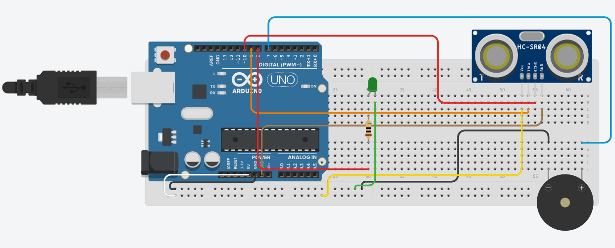 SmartPark Assistant Circuit Diagram